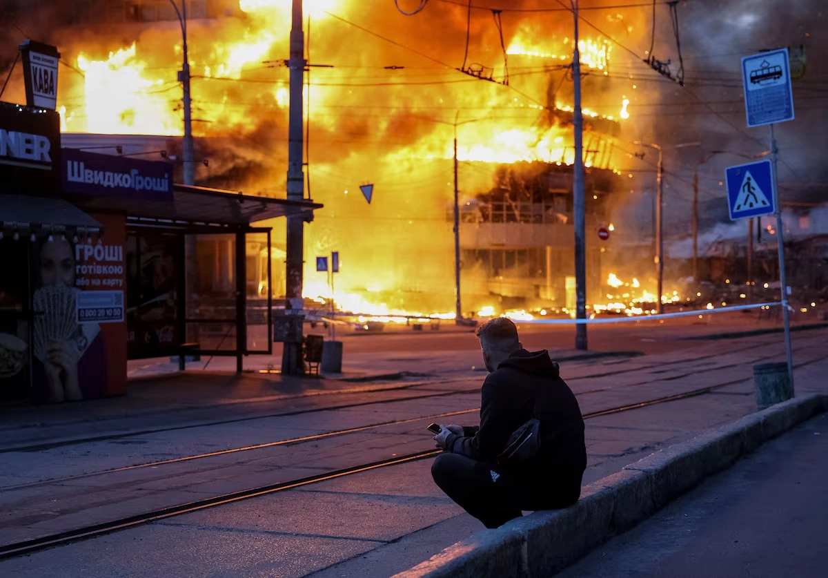Ataque masivo sobre Kyiv — 24 de mayo de 2026