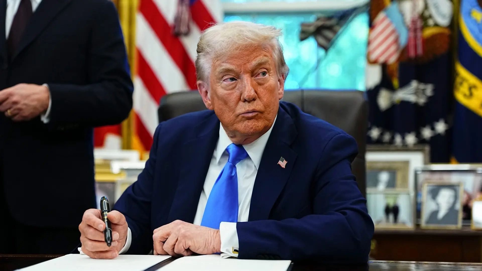 Donald Trump durante las negociaciones del periodo 18-24 de mayo de 2026